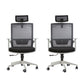 Modern Fixed Arms Office Chair Slide No Distressing Ergonomic Desk Chair 2 Piece Set Clearhalo 'furn' 'furn_office_chair' 'Furniture' 'Office Chairs' 'Office Furniture' 'office_chair' 7150424