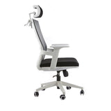 Modern Fixed Arms Office Chair Slide No Distressing Ergonomic Desk Chair Clearhalo 'furn' 'furn_office_chair' 'Furniture' 'Office Chairs' 'Office Furniture' 'office_chair' 7150435