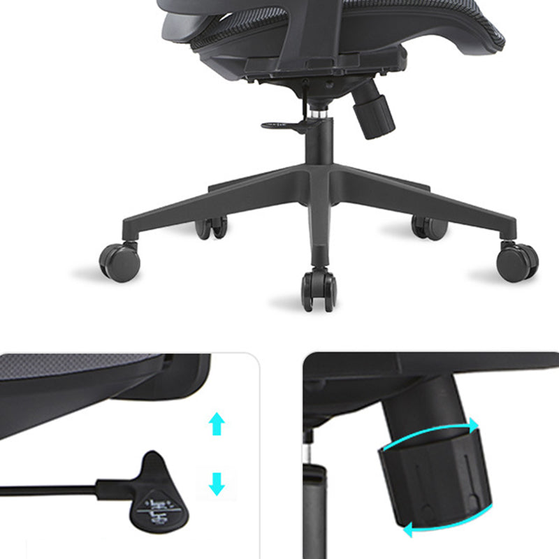 Mécanisme d'inclinaison de chaise de bureau amovible moderne Pas de chaise ergonomique pénible