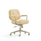 Modern Padded Arms Office Chair Leather No Distressing Ergonomic Desk Chair Clearhalo 'furn' 'furn_office_chair' 'Furniture' 'Office Chairs' 'Office Furniture' 'office_chair' 7150460
