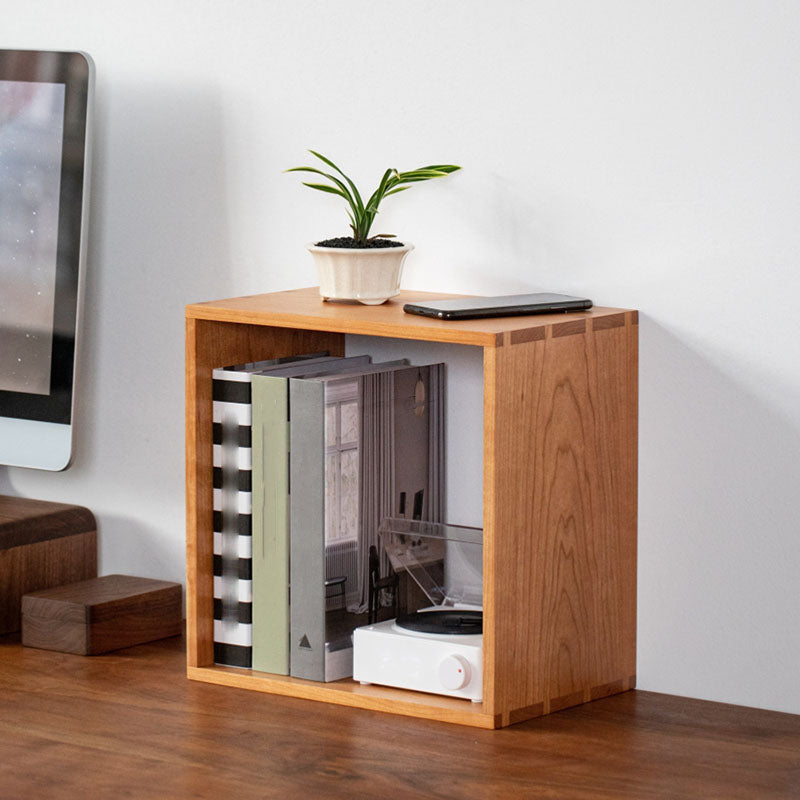 Open terug boekenplank moderne stijl solide houten boekenkast voor kantoor