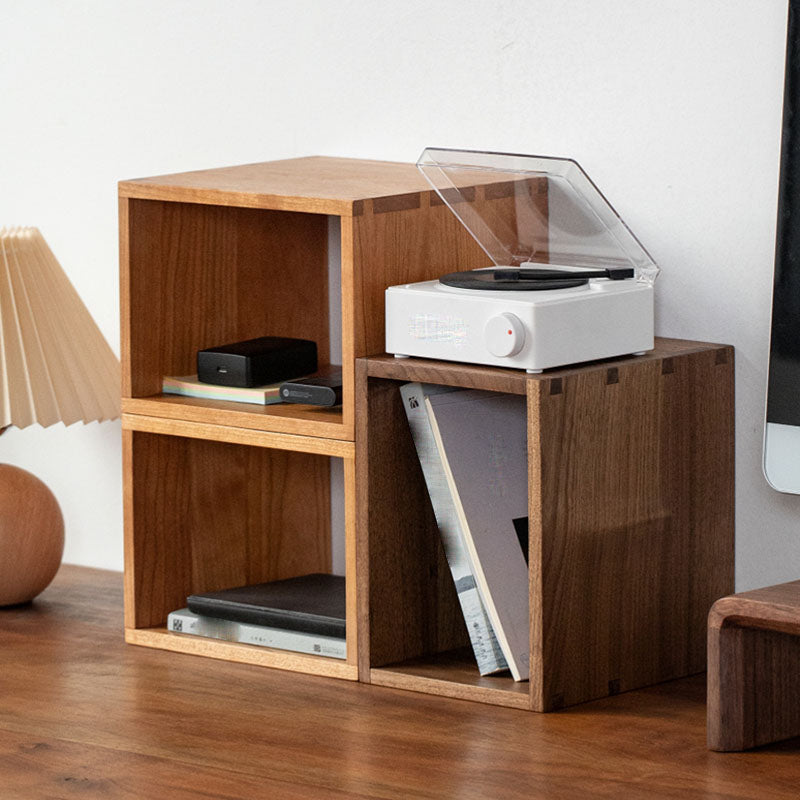 Open terug boekenplank moderne stijl solide houten boekenkast voor kantoor