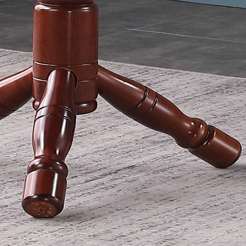 Hall d'entrée moderne du milieu du siècle cintre en bois avec 9 crochets