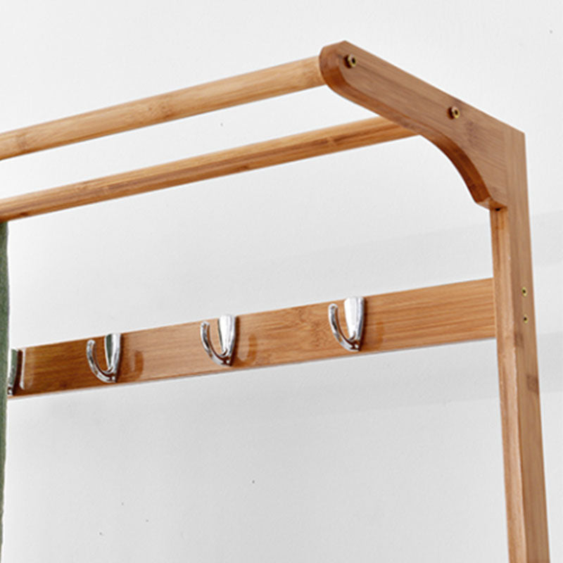 Midcentury Modern Hall Stand Wooden Hall with Scaffali