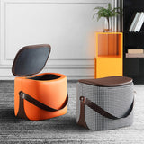 グラマンオットマンフェイクレザーステイン抵抗性装飾装置の四角いオットマン