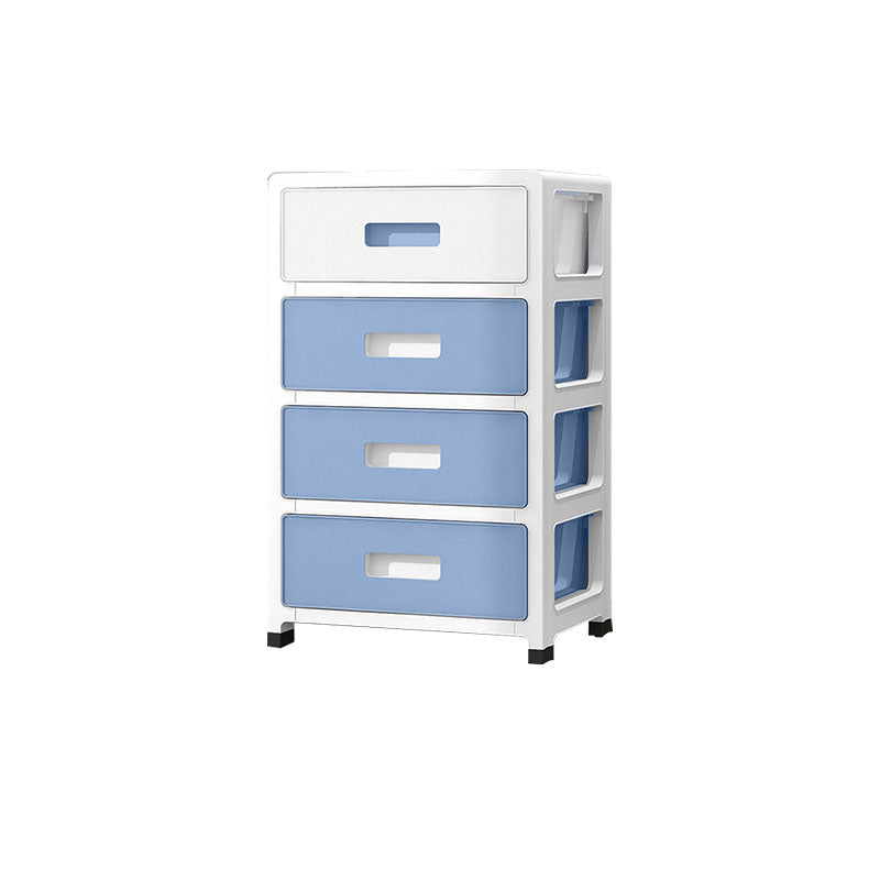 Coastal Cabinet Plastic Drawers Filing Cabinet for Home Office Clearhalo 'Filing Cabinets' 'filling_cabinets' 'furn' 'furn_filling_cabinets' 'Furniture' 'Office Furniture' 7156756