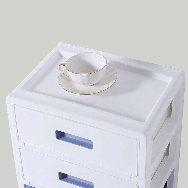 Coastal Cabinet Plastic Drawers Filing Cabinet for Home Office Clearhalo 'Filing Cabinets' 'filling_cabinets' 'furn' 'furn_filling_cabinets' 'Furniture' 'Office Furniture' 7156758