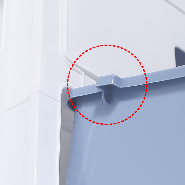 Coastal Cabinet Plastic Drawers Filing Cabinet for Home Office Clearhalo 'Filing Cabinets' 'filling_cabinets' 'furn' 'furn_filling_cabinets' 'Furniture' 'Office Furniture' 7156762