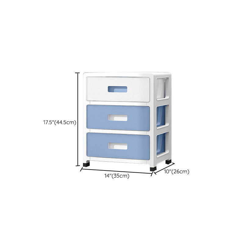 Coastal Cabinet Plastic Drawers Filing Cabinet for Home Office Clearhalo 'Filing Cabinets' 'filling_cabinets' 'furn' 'furn_filling_cabinets' 'Furniture' 'Office Furniture' 7156764