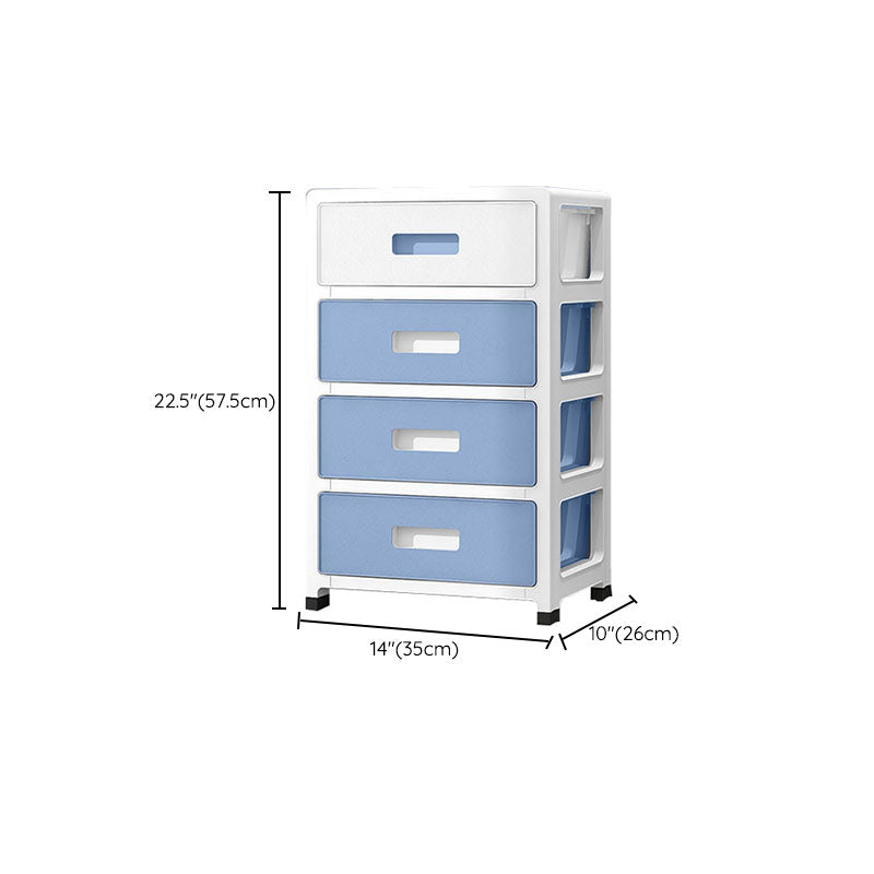Coastal Cabinet Plastic Drawers Filing Cabinet for Home Office Clearhalo 'Filing Cabinets' 'filling_cabinets' 'furn' 'furn_filling_cabinets' 'Furniture' 'Office Furniture' 7156766