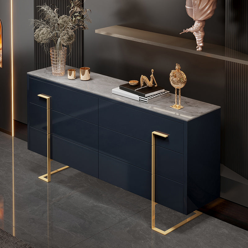 6 tiroirs buffet buffet contemporain serveur de cuisine pour la cuisine