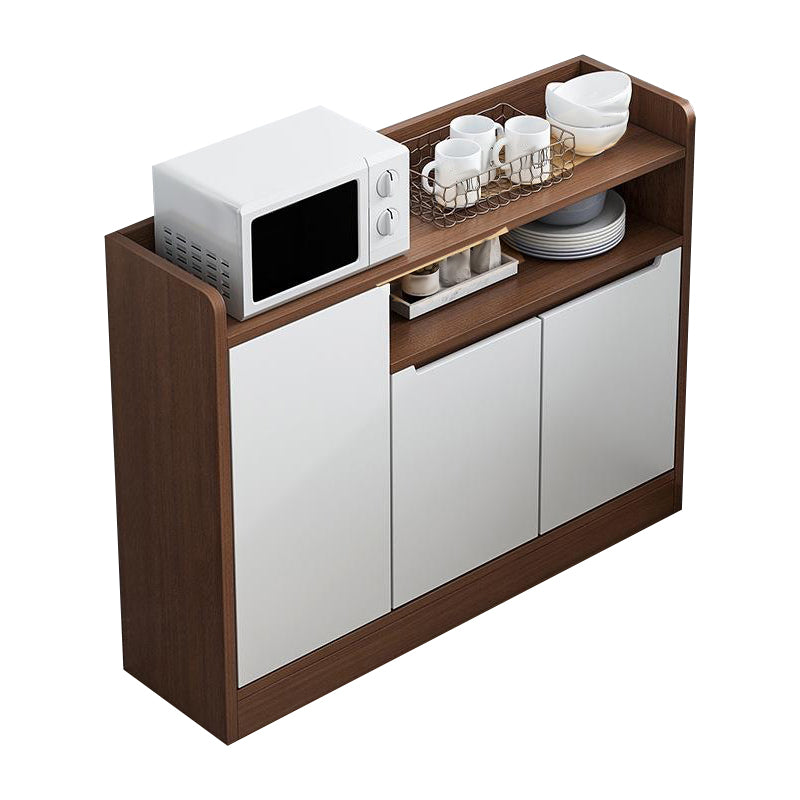 Server buffet a buffet da pranzo in legno con mobile e cassetto
