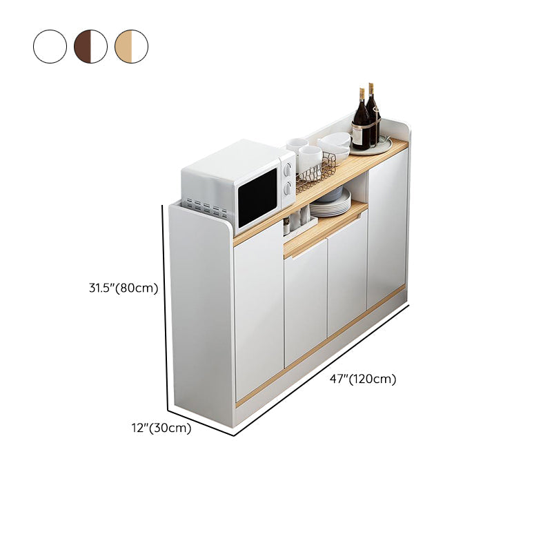 Server buffet a buffet da pranzo in legno con mobile e cassetto