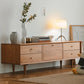 Solid Wood TV Media Console Glam TV Stand Console with Drawers Clearhalo 'furn' 'furn_tv_stands_entertainment_centers' 'Furniture' 'Living Room Furniture' 'TV Stands & Entertainment Centers' 'TV Stands & Media Storage Furniture' 'tv_stands_entertainment_centers' 7158765