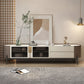 Contemporary TV Media Console Stone Media Console with Drawers 79"L x 16"W x 20"H Clearhalo 'furn' 'furn_tv_stands_entertainment_centers' 'Furniture' 'Living Room Furniture' 'TV Stands & Entertainment Centers' 'TV Stands & Media Storage Furniture' 'tv_stands_entertainment_centers' 7160897
