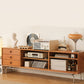 Scandinavian TV Media Console Solid Wood Media Console with Drawers Clearhalo 'furn' 'furn_tv_stands_entertainment_centers' 'Furniture' 'Living Room Furniture' 'TV Stands & Entertainment Centers' 'TV Stands & Media Storage Furniture' 'tv_stands_entertainment_centers' 7160971