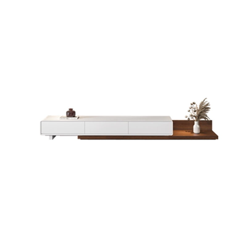 Open Storage TV Media Console Scandinavian Media Console with Drawers Clearhalo 'furn' 'furn_tv_stands_entertainment_centers' 'Furniture' 'Living Room Furniture' 'TV Stands & Entertainment Centers' 'TV Stands & Media Storage Furniture' 'tv_stands_entertainment_centers' 7160990