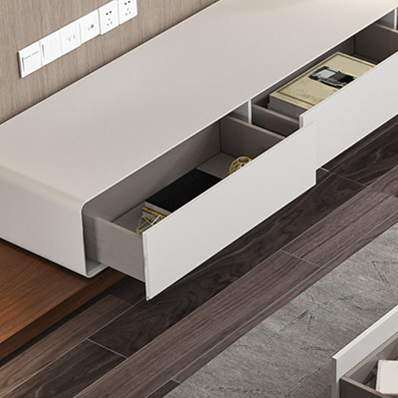 Open Storage TV Media Console Scandinavian Media Console with Drawers Clearhalo 'furn' 'furn_tv_stands_entertainment_centers' 'Furniture' 'Living Room Furniture' 'TV Stands & Entertainment Centers' 'TV Stands & Media Storage Furniture' 'tv_stands_entertainment_centers' 7160994