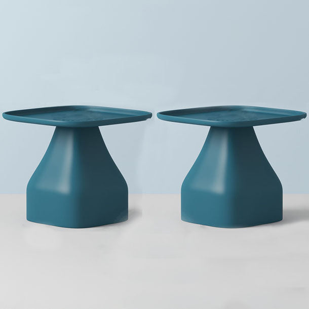 Tavolo laterale dell'accento quadrato piedistallo tavolo da snack laterale superiore