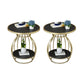 Modern Luxurious Metal Side Table Round Frame Sofa Side Accent Table Gold Black Gold 2 Clearhalo 'Coffee & Accent Tables' 'End & Side Tables' 'end_side_tables' 'furn' 'furn_end_side_tables' 'Furniture' 'Living Room Furniture' 7162149