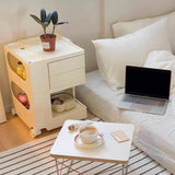 Modern Accent Side Table Square Metal Living Room Corner Table Clearhalo 'Coffee & Accent Tables' 'End & Side Tables' 'end_side_tables' 'furn' 'furn_end_side_tables' 'Furniture' 'Living Room Furniture' 7162166