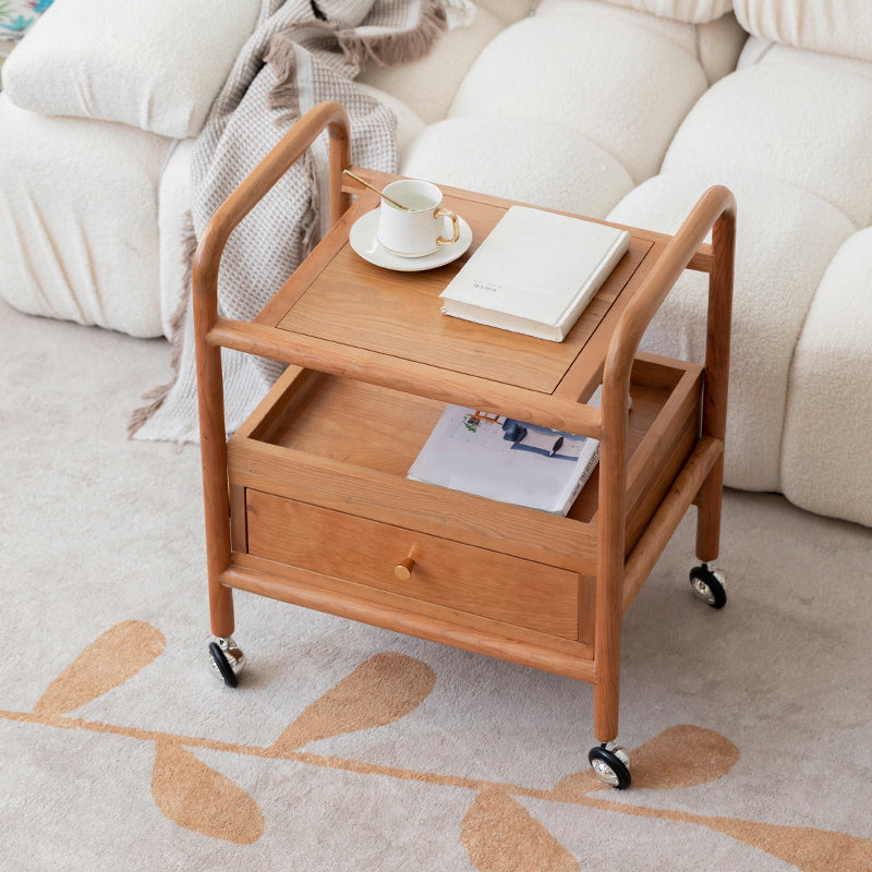 Tavolo d'angolo modernistico con tavolo da soggiorno rettangolare a doppio livello rettangolare