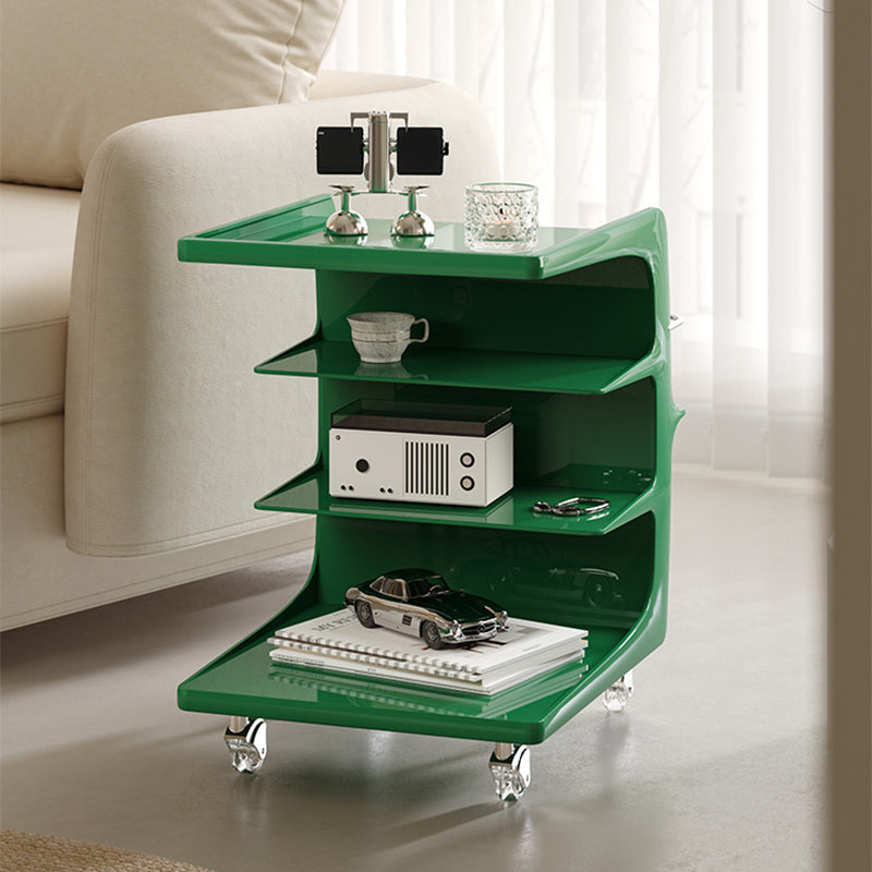 16.1" Wide Contemporary Metal Accent Side Table for Living Room Clearhalo 'Coffee & Accent Tables' 'End & Side Tables' 'end_side_tables' 'furn' 'furn_end_side_tables' 'Furniture' 'Living Room Furniture' 7162376