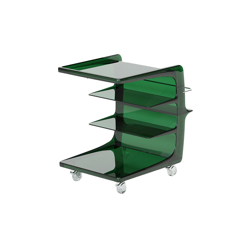 16.1" Wide Contemporary Metal Accent Side Table for Living Room 21"L x 16"W x 22"H Olive Green 1 Clearhalo 'Coffee & Accent Tables' 'End & Side Tables' 'end_side_tables' 'furn' 'furn_end_side_tables' 'Furniture' 'Living Room Furniture' 7162378