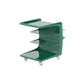 16.1" Wide Contemporary Metal Accent Side Table for Living Room 21"L x 16"W x 22"H Green 1 Clearhalo 'Coffee & Accent Tables' 'End & Side Tables' 'end_side_tables' 'furn' 'furn_end_side_tables' 'Furniture' 'Living Room Furniture' 7162391