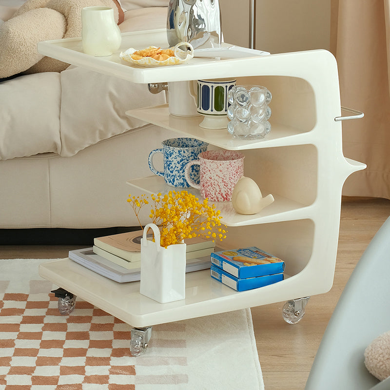 16.1" Wide Contemporary Metal Accent Side Table for Living Room Clearhalo 'Coffee & Accent Tables' 'End & Side Tables' 'end_side_tables' 'furn' 'furn_end_side_tables' 'Furniture' 'Living Room Furniture' 7162392