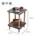 Wood 4 Legs End Table Modern Side End Snack Table for Living Room Clearhalo 'Coffee & Accent Tables' 'End & Side Tables' 'end_side_tables' 'furn' 'furn_end_side_tables' 'Furniture' 'Living Room Furniture' 7162791