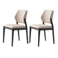 Industrial Upholstered Armless Chair Dining Room Open Back Dining Chair 2 Piece Set Black Clearhalo 'Dining Chairs' 'Dining Tables & Seating' 'dining_chair' 'furn' 'furn_dining_chair' 'Furniture' 'Kitchen & Dining Furniture' 7163227