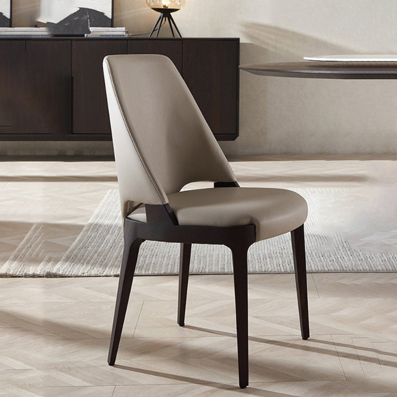 Dining Room Parsons Side Chair Industrial Upholstered Armless Chair Clearhalo 'Dining Chairs' 'Dining Tables & Seating' 'dining_chair' 'furn' 'furn_dining_chair' 'Furniture' 'Kitchen & Dining Furniture' 7163242