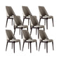 Dining Room Parsons Side Chair Industrial Upholstered Armless Chair 8 Piece Set Clearhalo 'Dining Chairs' 'Dining Tables & Seating' 'dining_chair' 'furn' 'furn_dining_chair' 'Furniture' 'Kitchen & Dining Furniture' 7163250