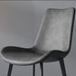 Industrial Upholstered Armless Chair Dining Room Parsons Side Chair