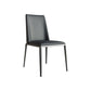Industrial Upholstered Armless Chair Kitchen Parsons Dining Chair