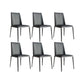 Industrial Upholstered Armless Chair Kitchen Parsons Dining Chair