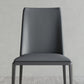 Industrial Upholstered Armless Chair Kitchen Parsons Dining Chair