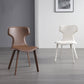 Contemporary Faux Leather Armless Chair Home Metal Dining Chair