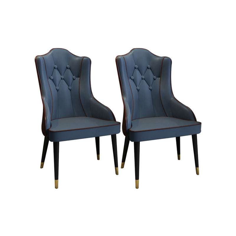 房ドパーソンズチェアインダストリアルキッチンダイニングチェアが金属製の脚