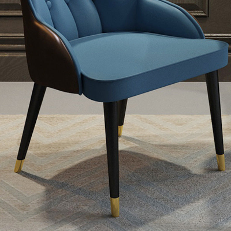 房ドパーソンズチェアインダストリアルキッチンダイニングチェアが金属製の脚