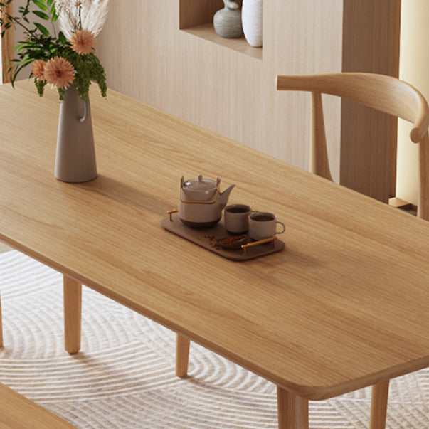 Solid Wood Furniture with Chairs 1/2/3/5 Pcs Modern Dinette Set for Home Use Clearhalo 'Dining Room Sets' 'Dining Tables & Seating' 'dining_room_set' 'furn' 'furn_dining_room_set' 'Furniture' 'Kitchen & Dining Furniture' 7163771