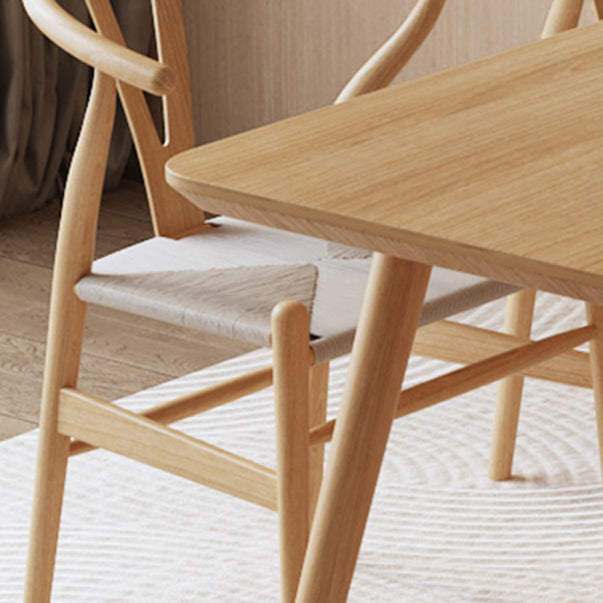 Solid Wood Furniture with Chairs 1/2/3/5 Pcs Modern Dinette Set for Home Use Clearhalo 'Dining Room Sets' 'Dining Tables & Seating' 'dining_room_set' 'furn' 'furn_dining_room_set' 'Furniture' 'Kitchen & Dining Furniture' 7163772