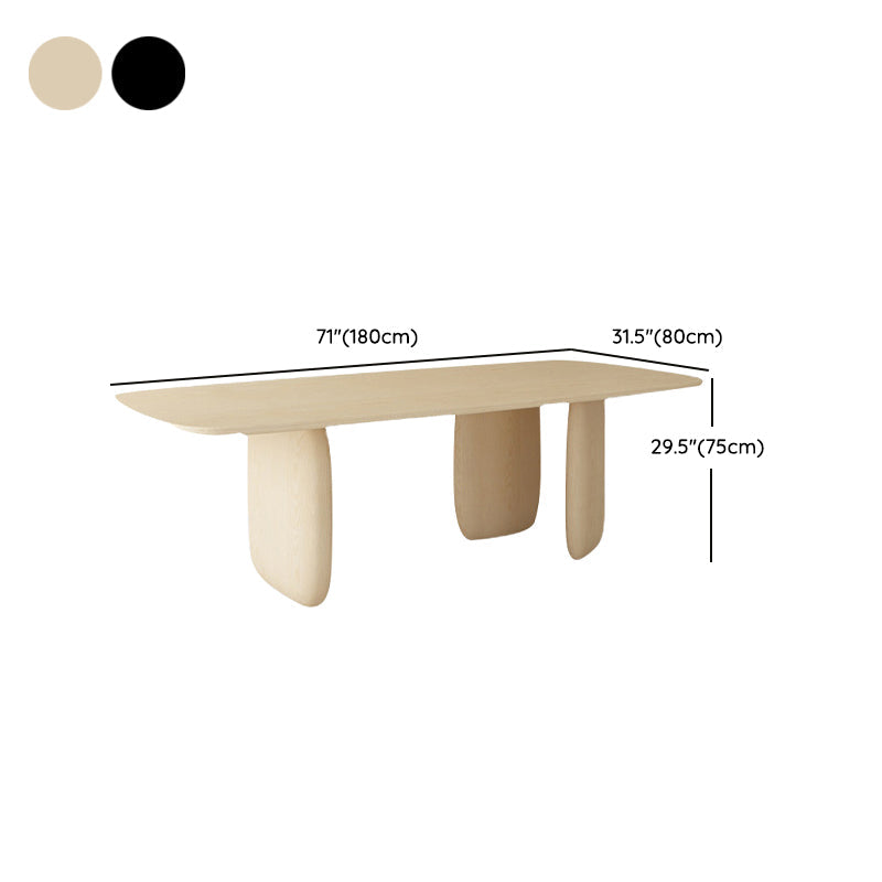 Solid Wood Furniture with Chairs 1/2/4/5 Pcs Modern Dinette Set for Home Use Clearhalo 'Dining Room Sets' 'Dining Tables & Seating' 'dining_room_set' 'furn' 'furn_dining_room_set' 'Furniture' 'Kitchen & Dining Furniture' 7163800