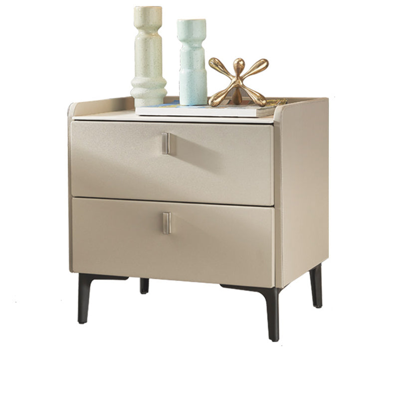 Contemporary Bedside Cabinet Stone Bed Nightstand with Drawers Clearhalo 'Bedroom Furniture' 'furn' 'furn_night_stand' 'Furniture' 'night_stand' 'Nightstands' 7164203