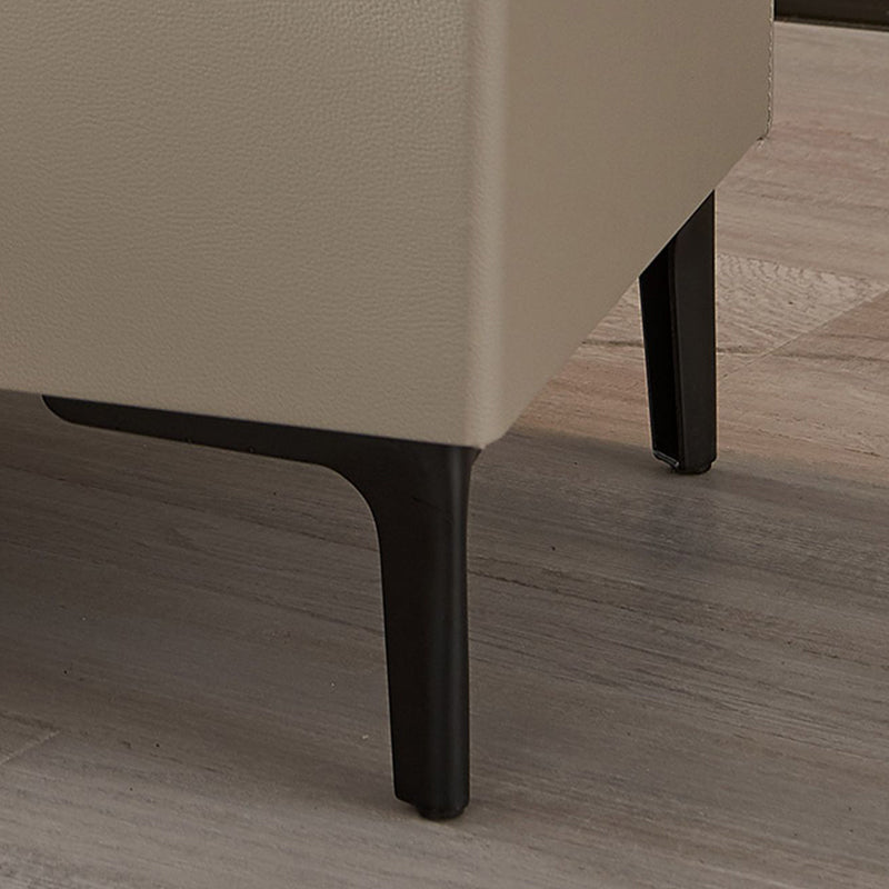 Contemporary Bedside Cabinet Stone Bed Nightstand with Drawers Clearhalo 'Bedroom Furniture' 'furn' 'furn_night_stand' 'Furniture' 'night_stand' 'Nightstands' 7164205