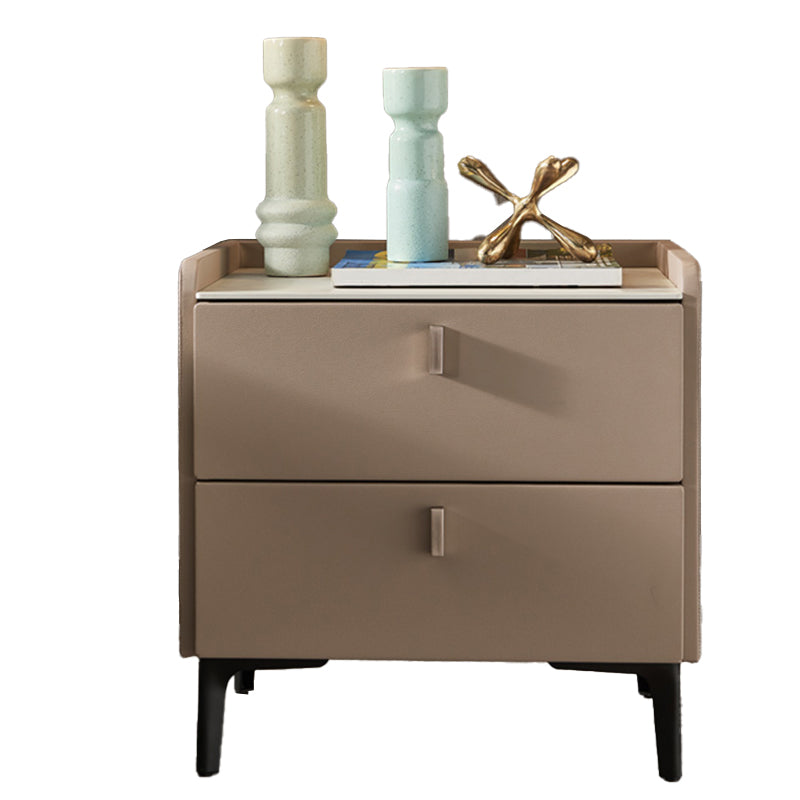 Contemporary Bedside Cabinet Stone Bed Nightstand with Drawers Clearhalo 'Bedroom Furniture' 'furn' 'furn_night_stand' 'Furniture' 'night_stand' 'Nightstands' 7164208
