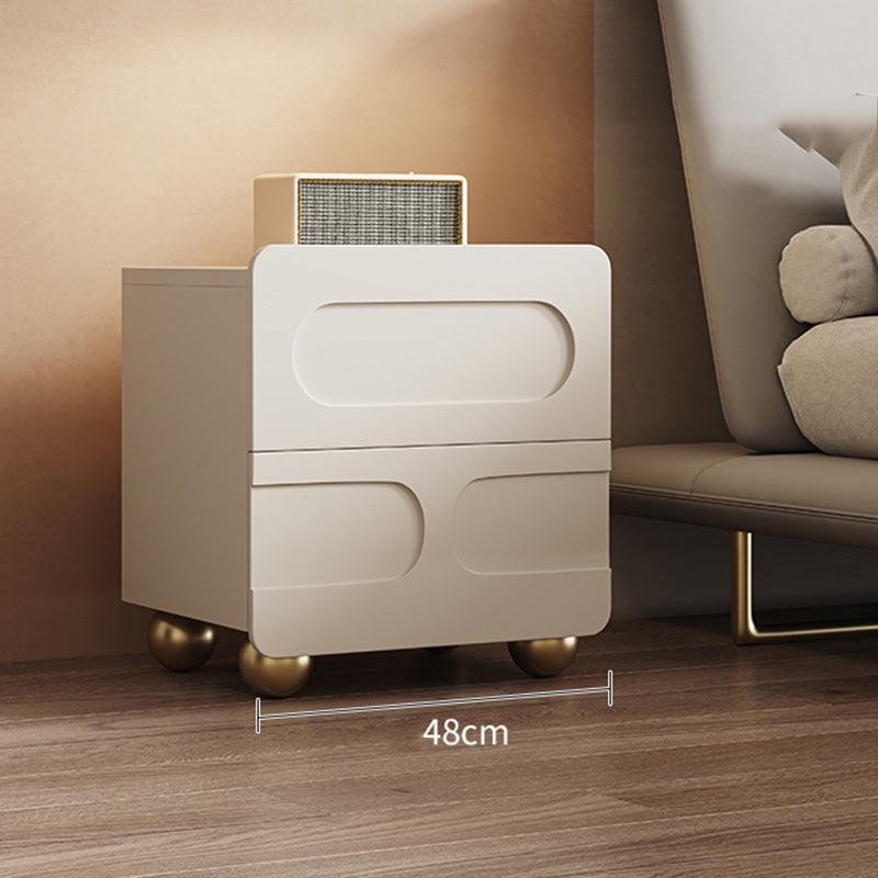 Cabina contemporánea del gabinete de la cama de la cama de madera con cajones