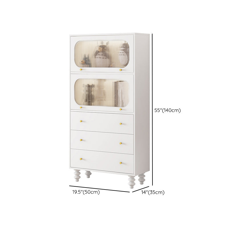 Klassieke Glam opbergkast van hout met 3 lades