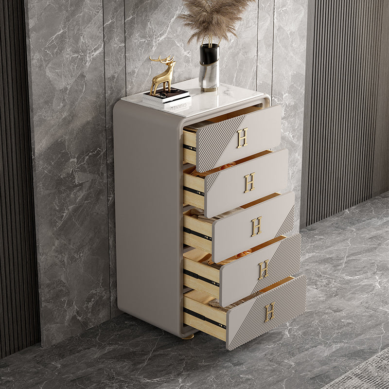 Commode de rangement verticale moderniste avec 3/5 commodes pour la maison